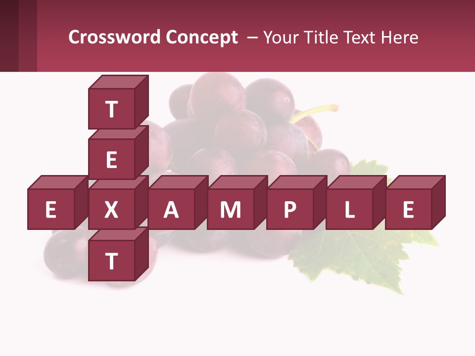 Harvest Fruit Juicy PowerPoint Template