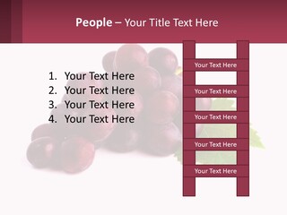 Harvest Fruit Juicy PowerPoint Template