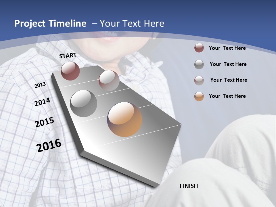 Happiness Expression Asian PowerPoint Template