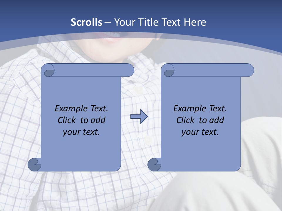 Happiness Expression Asian PowerPoint Template