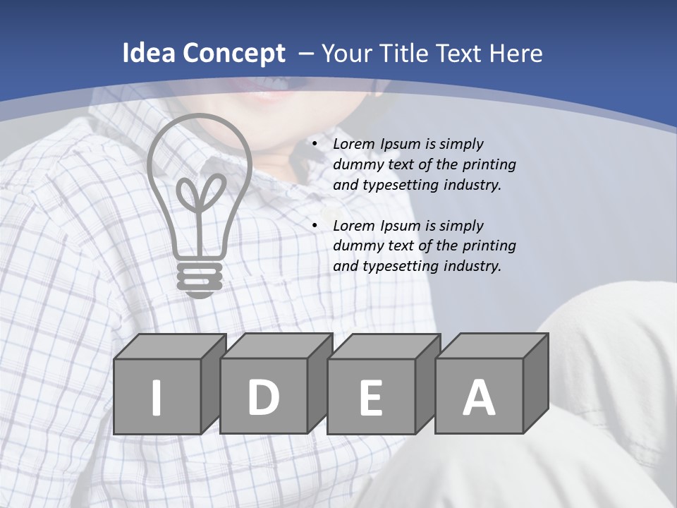 Happiness Expression Asian PowerPoint Template