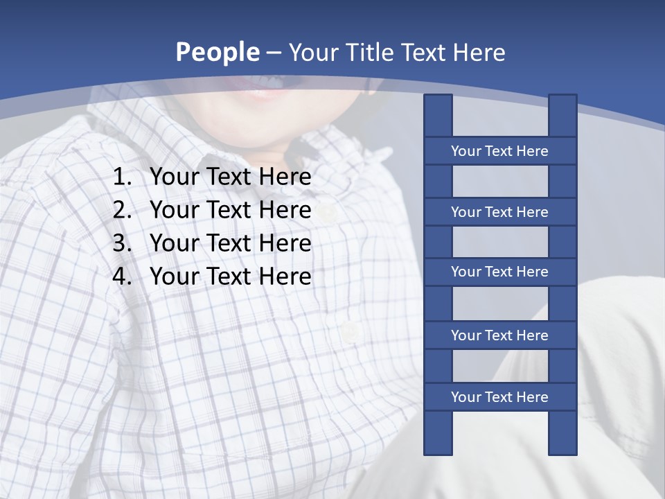 Happiness Expression Asian PowerPoint Template