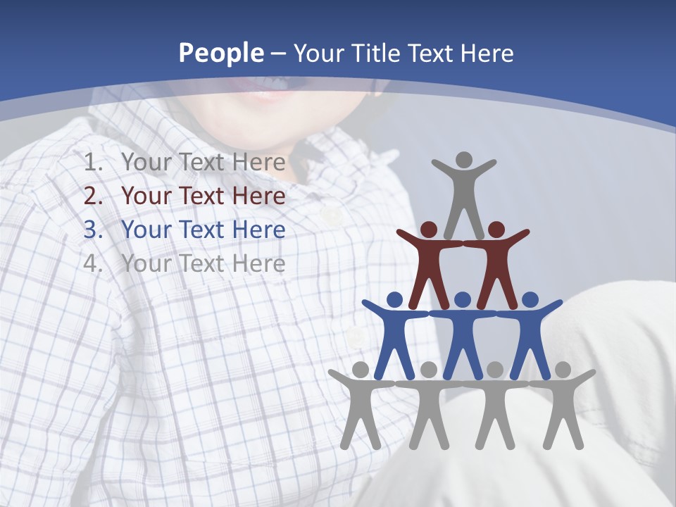 Happiness Expression Asian PowerPoint Template