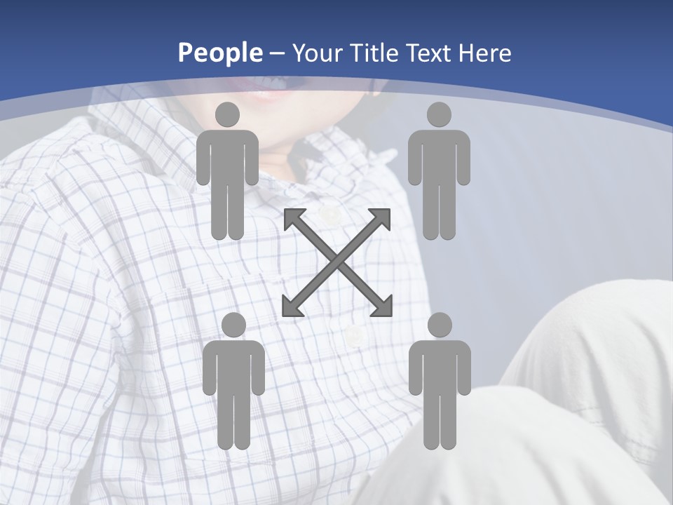 Happiness Expression Asian PowerPoint Template