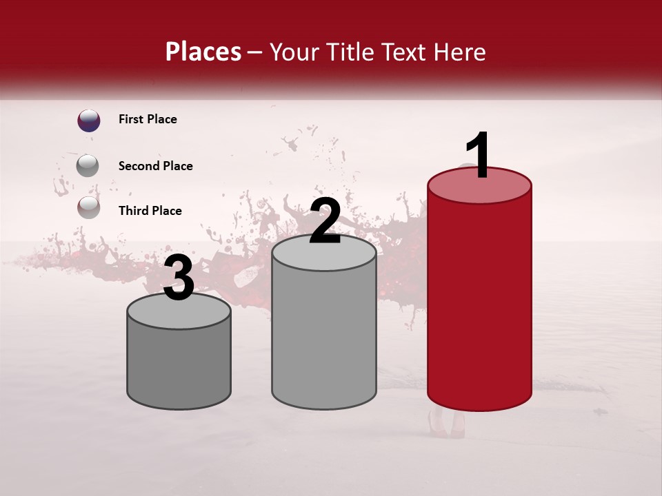 Paint Harbor Water PowerPoint Template