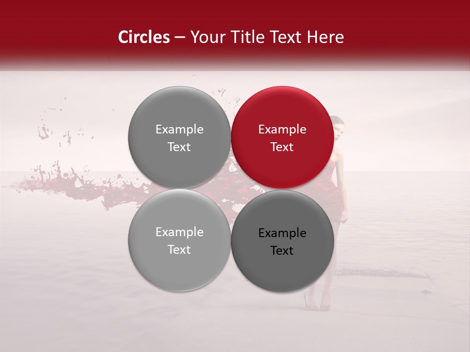 Paint Harbor Water PowerPoint Template