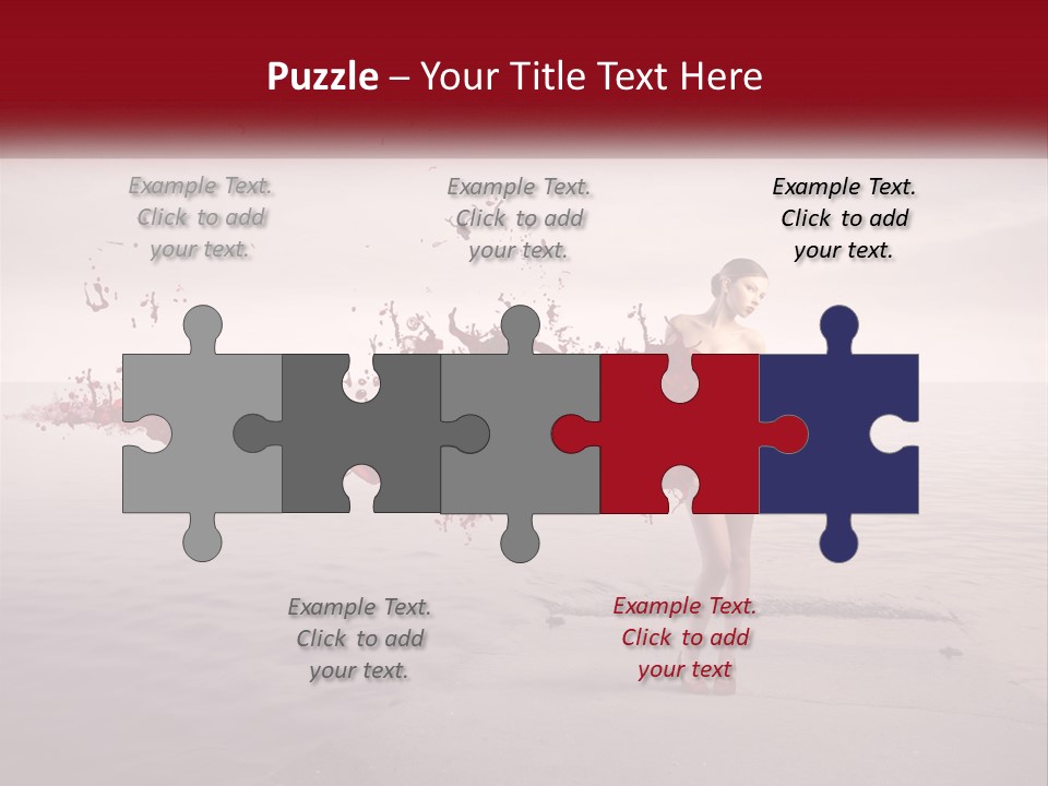 Paint Harbor Water PowerPoint Template