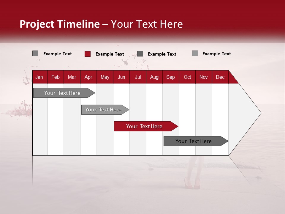 Paint Harbor Water PowerPoint Template