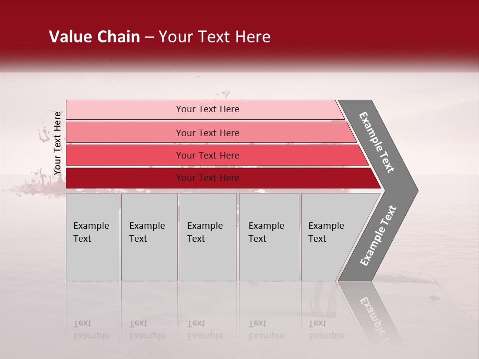 Paint Harbor Water PowerPoint Template