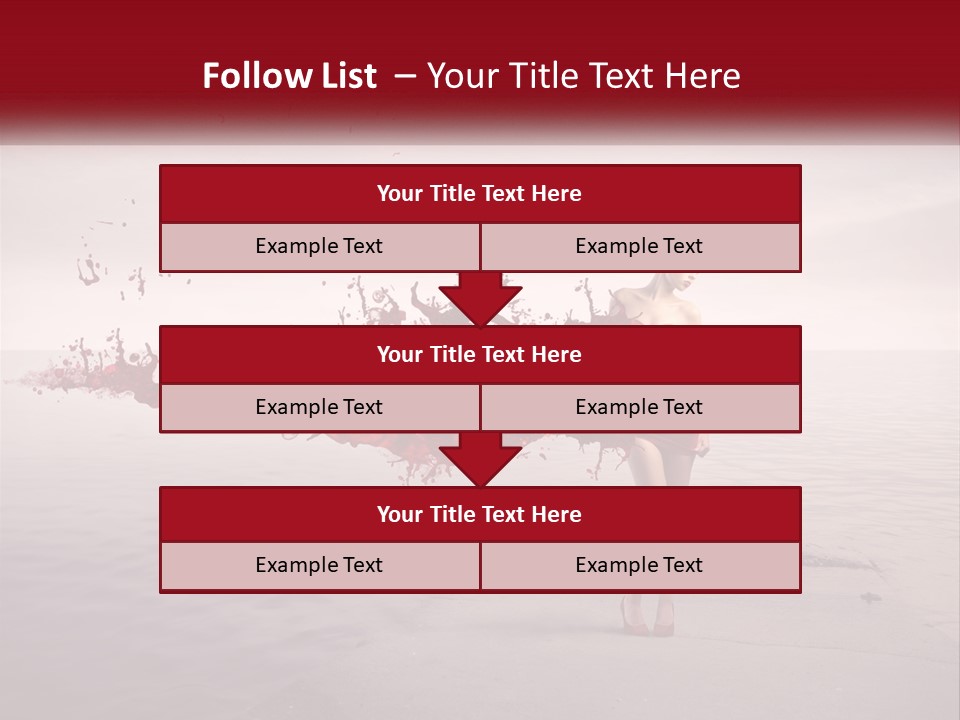 Paint Harbor Water PowerPoint Template