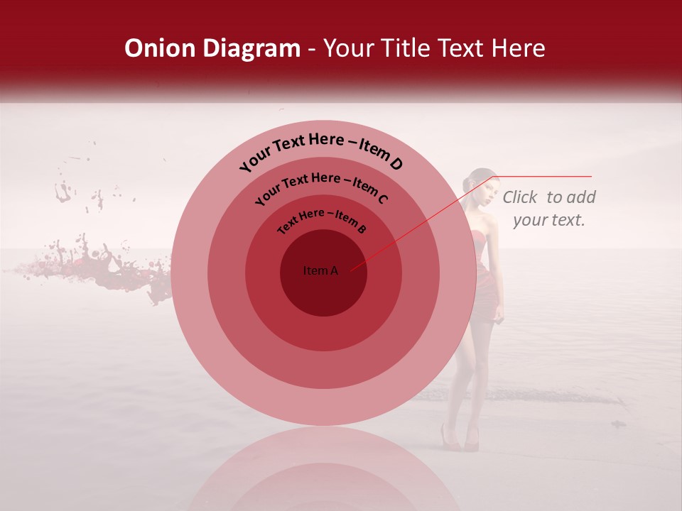 Paint Harbor Water PowerPoint Template