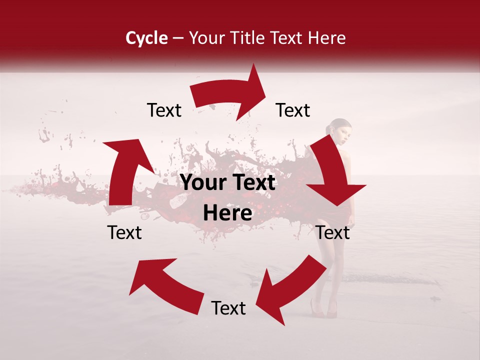 Paint Harbor Water PowerPoint Template