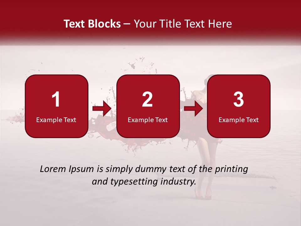 Paint Harbor Water PowerPoint Template