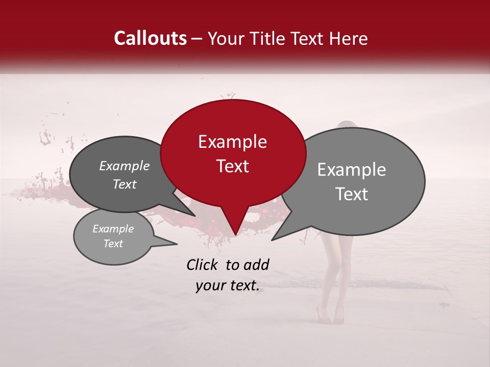 Paint Harbor Water PowerPoint Template