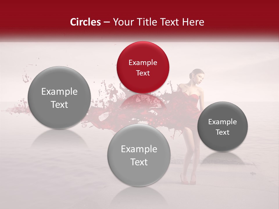 Paint Harbor Water PowerPoint Template