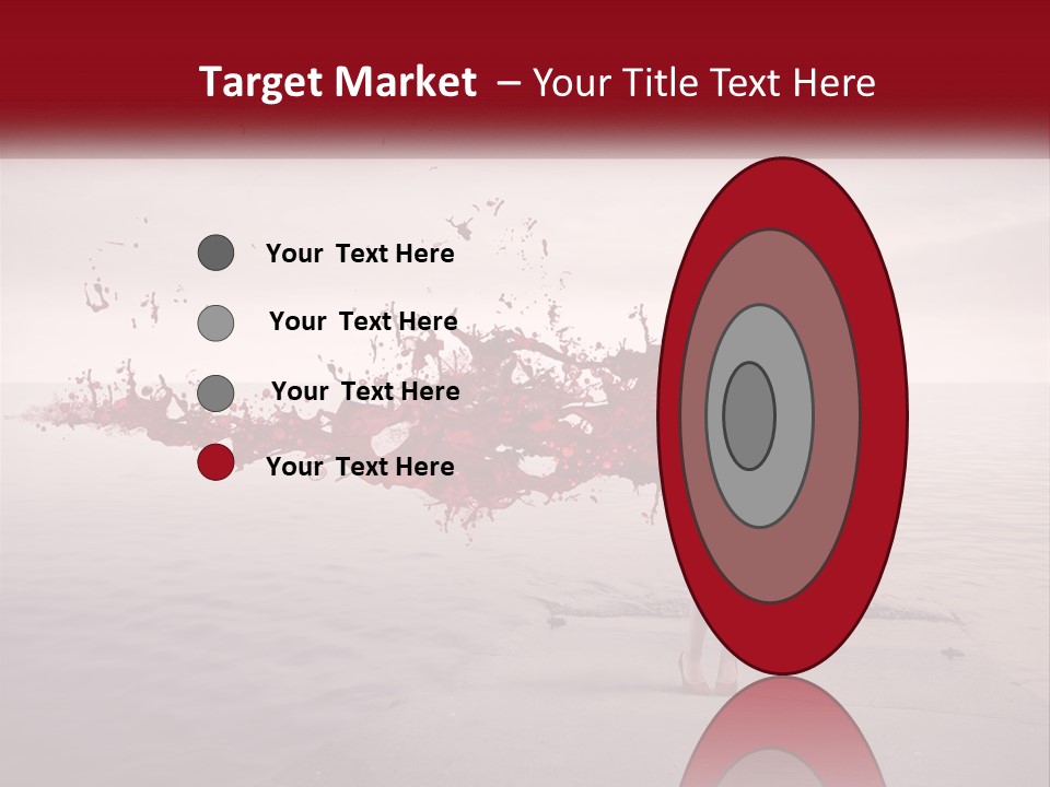 Paint Harbor Water PowerPoint Template