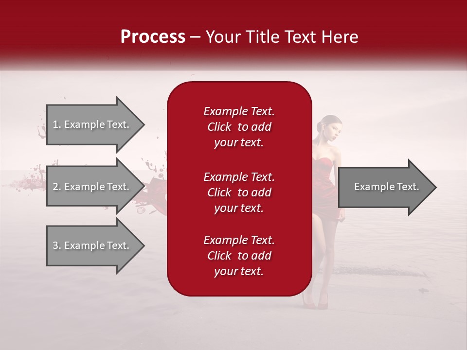 Paint Harbor Water PowerPoint Template