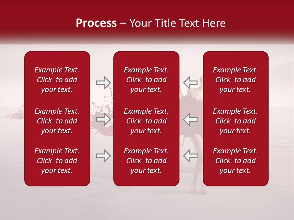 Paint Harbor Water PowerPoint Template