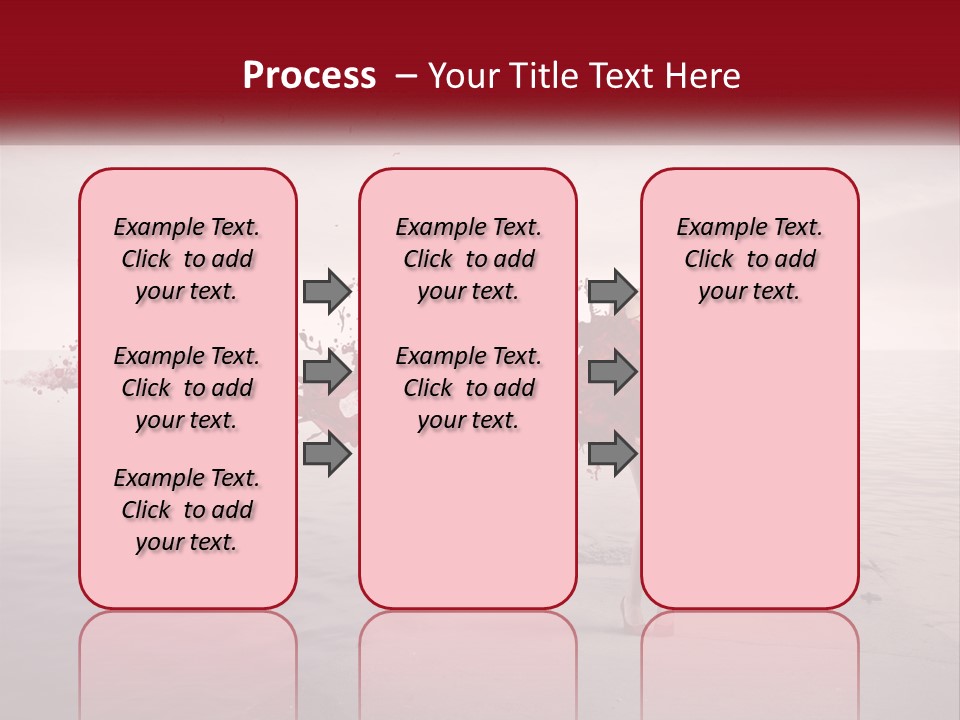 Paint Harbor Water PowerPoint Template
