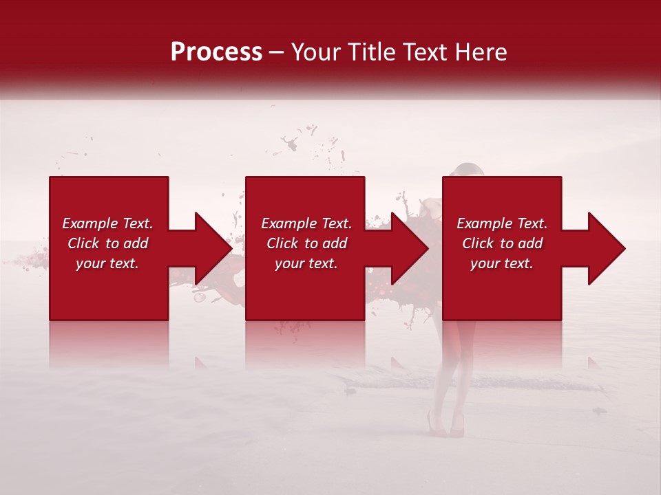 Paint Harbor Water PowerPoint Template
