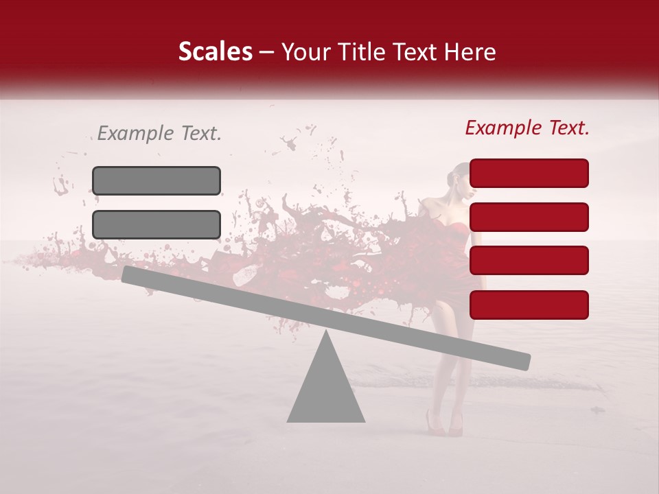 Paint Harbor Water PowerPoint Template