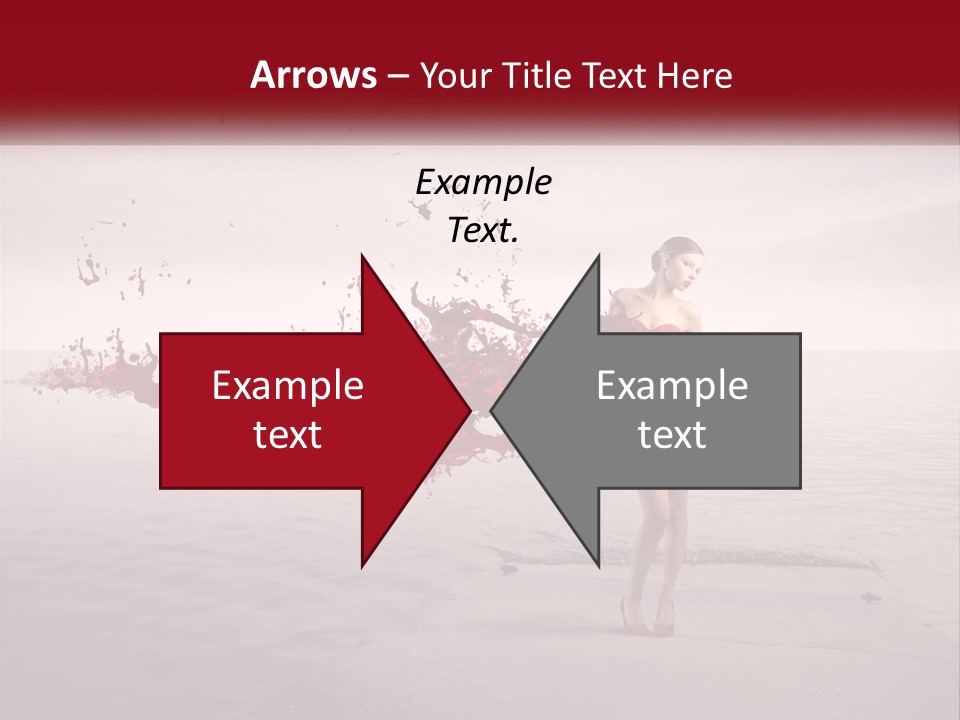 Paint Harbor Water PowerPoint Template