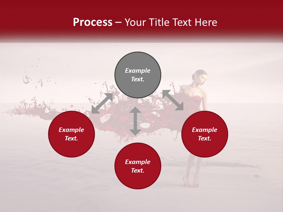 Paint Harbor Water PowerPoint Template