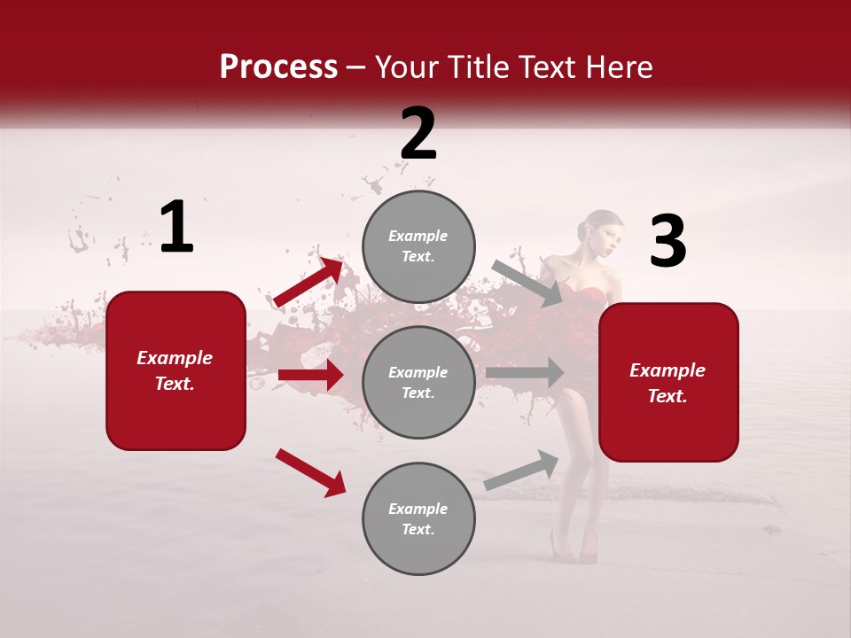 Paint Harbor Water PowerPoint Template