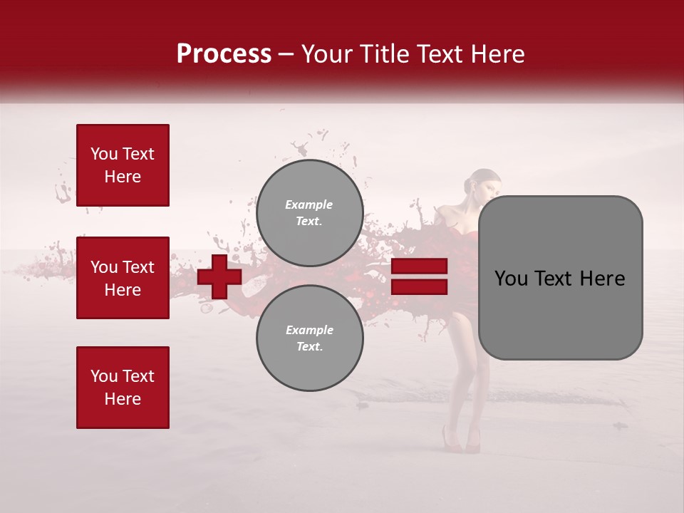 Paint Harbor Water PowerPoint Template