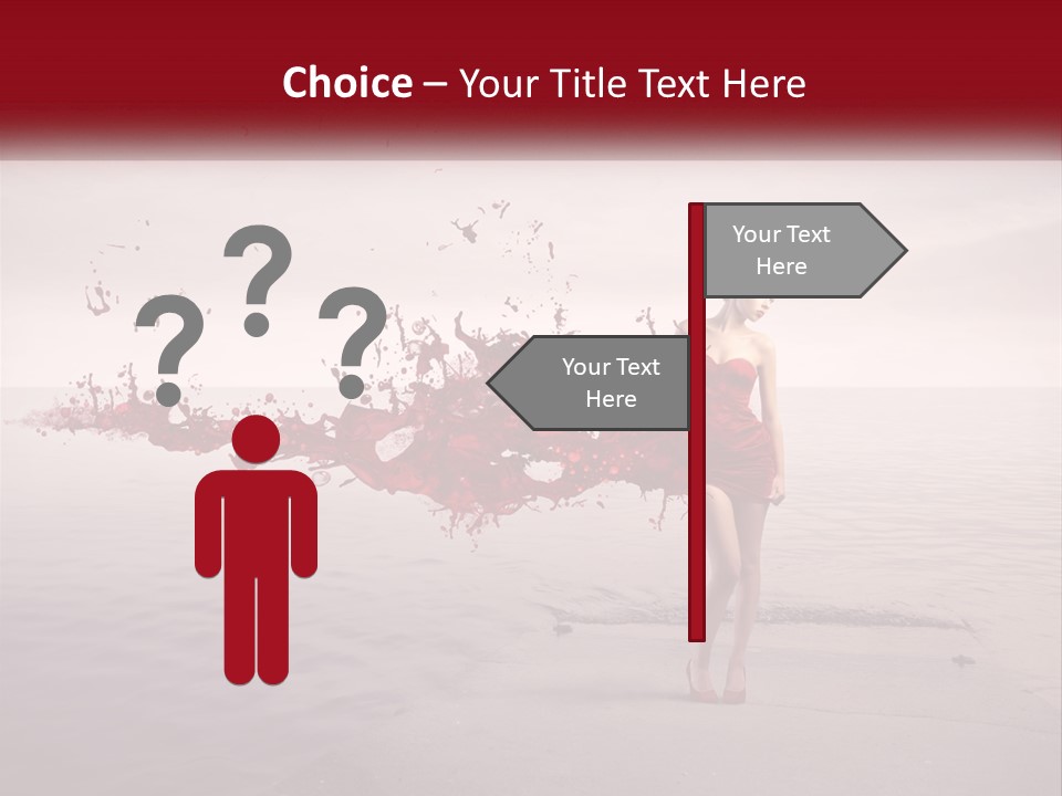 Paint Harbor Water PowerPoint Template