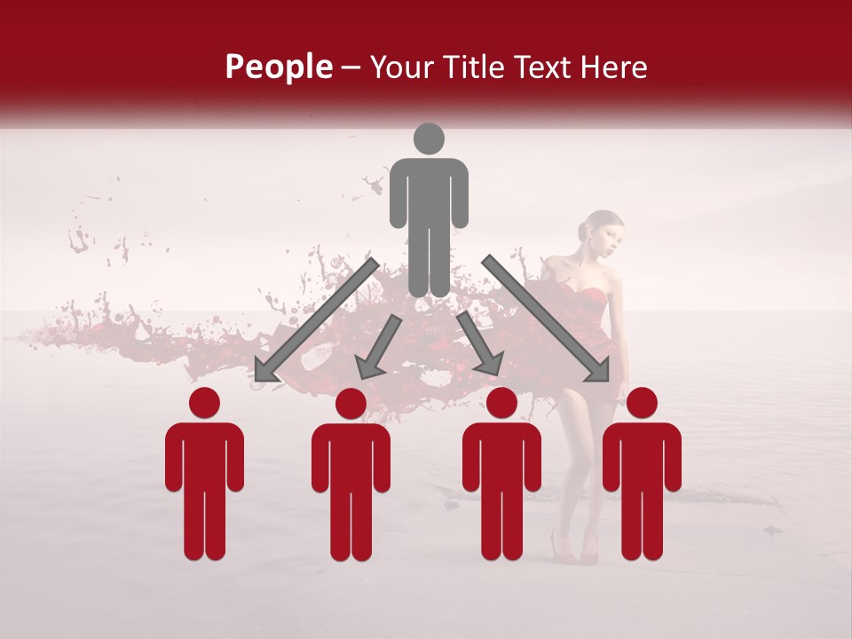 Paint Harbor Water PowerPoint Template