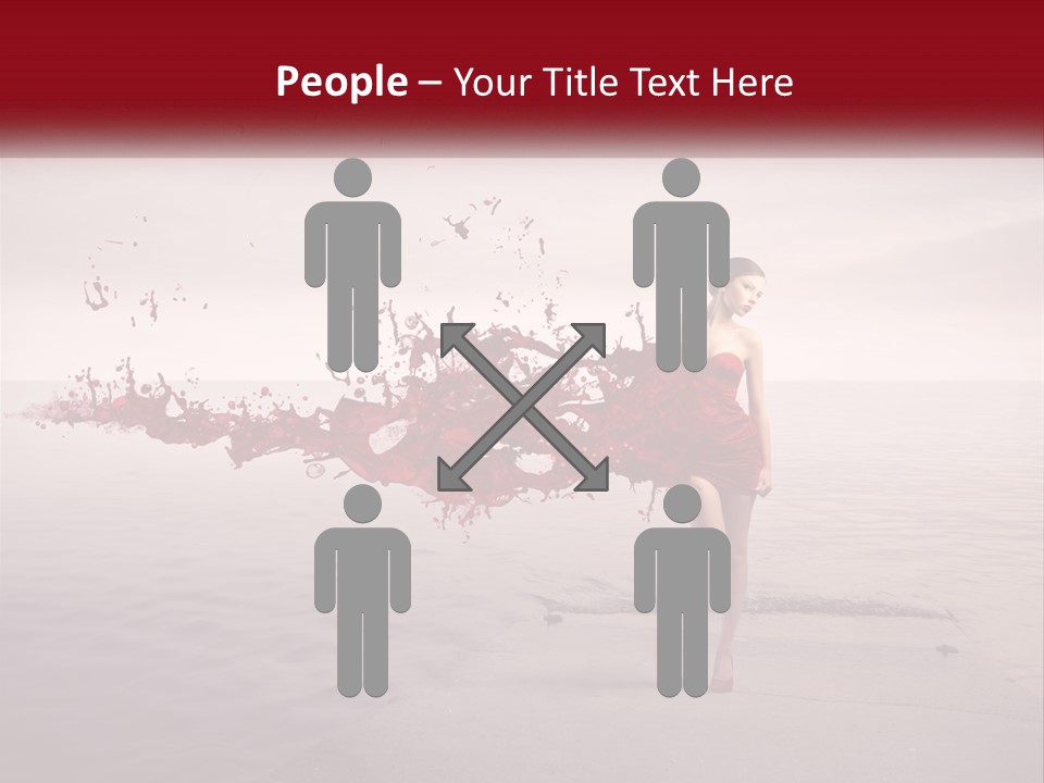 Paint Harbor Water PowerPoint Template