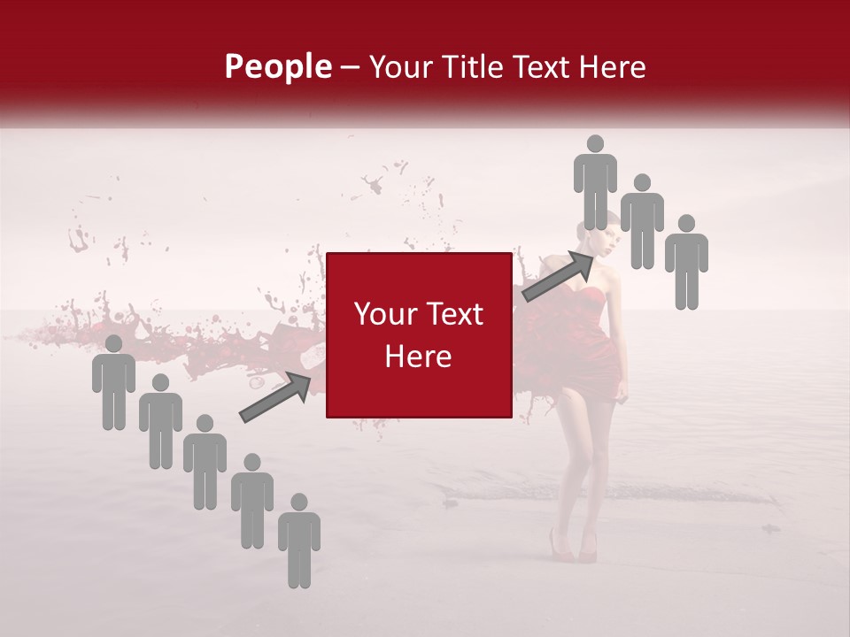 Paint Harbor Water PowerPoint Template