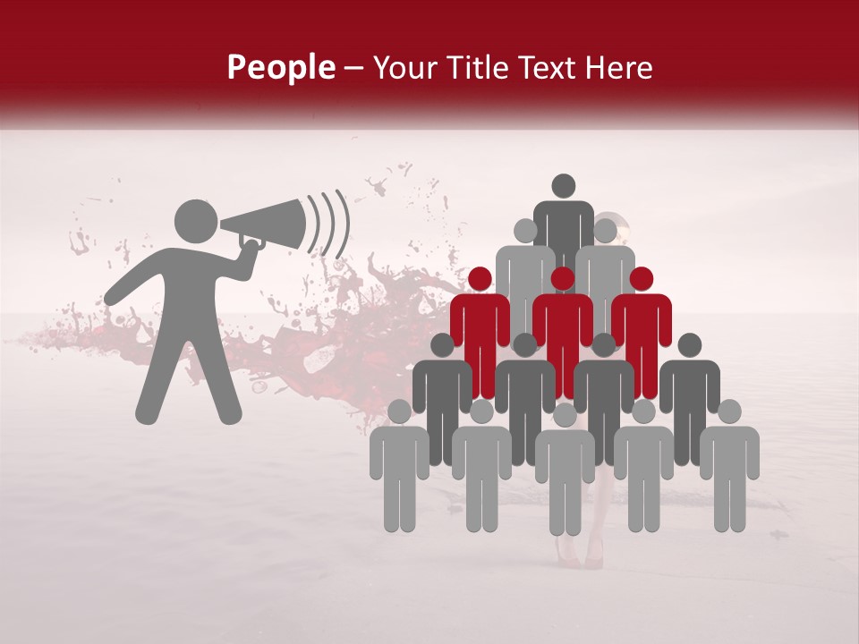 Paint Harbor Water PowerPoint Template