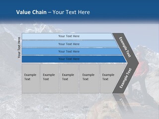 Himalaya Mountain Trekker PowerPoint Template