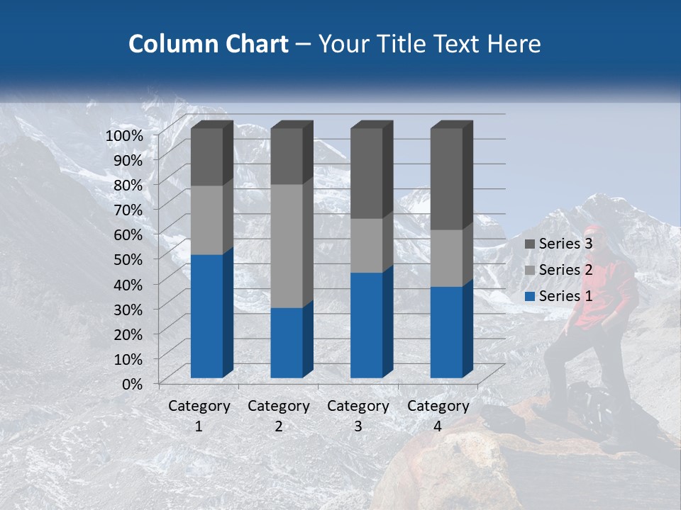 Himalaya Mountain Trekker PowerPoint Template