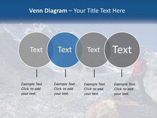 Himalaya Mountain Trekker PowerPoint Template
