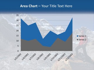 Himalaya Mountain Trekker PowerPoint Template