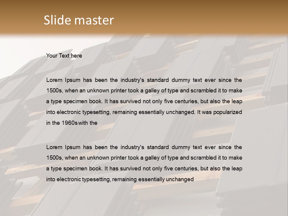 Construction Sky Slate PowerPoint Template