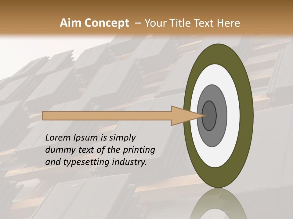 Construction Sky Slate PowerPoint Template