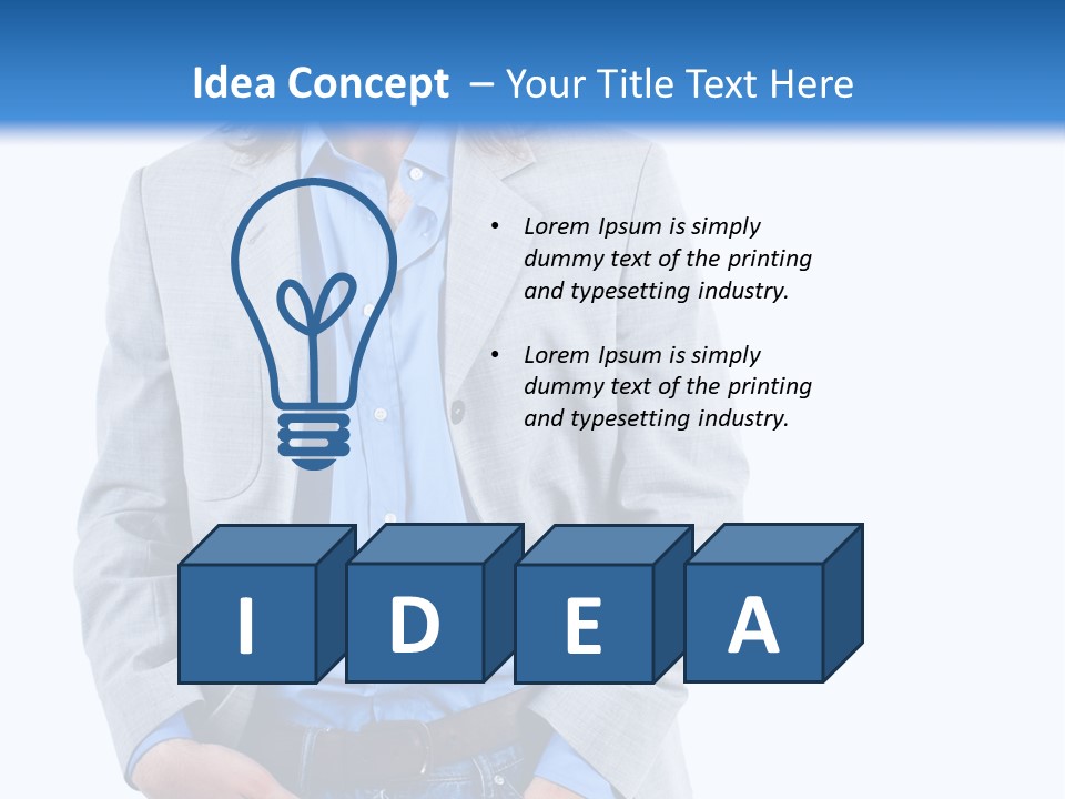 Smile Guy Friendly PowerPoint Template