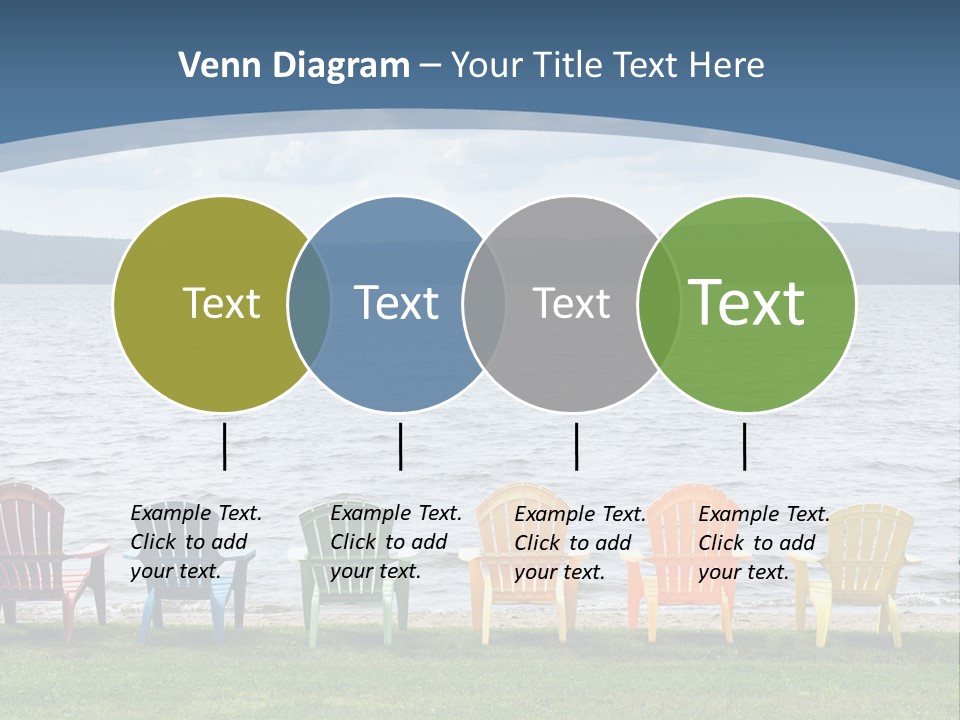 Adirondack Calm Beach PowerPoint Template
