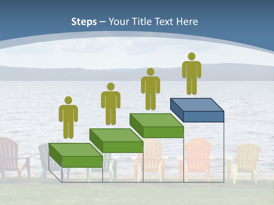Adirondack Calm Beach PowerPoint Template