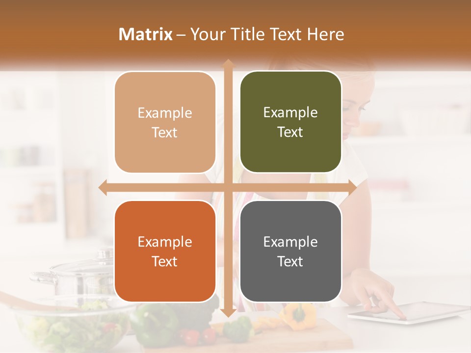 Meal Smile Food PowerPoint Template