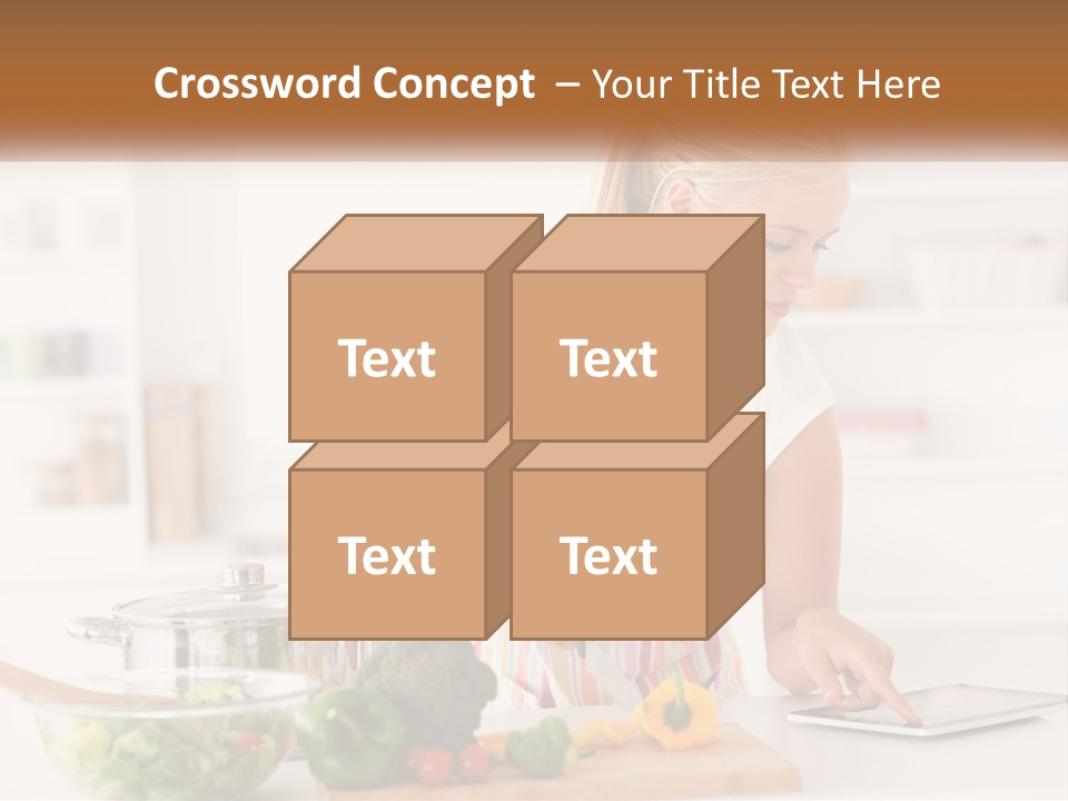 Meal Smile Food PowerPoint Template