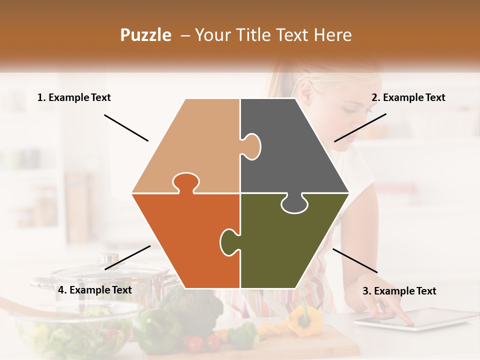Meal Smile Food PowerPoint Template