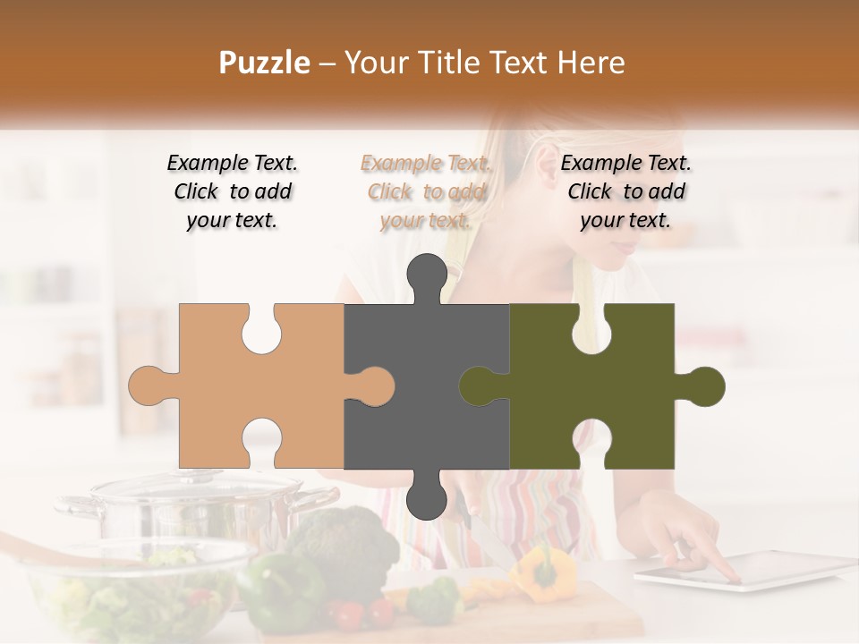 Meal Smile Food PowerPoint Template