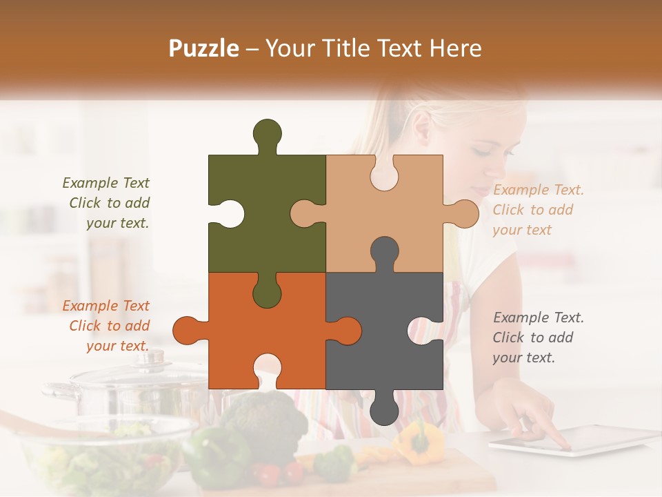 Meal Smile Food PowerPoint Template