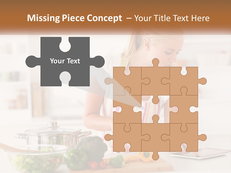 Meal Smile Food PowerPoint Template