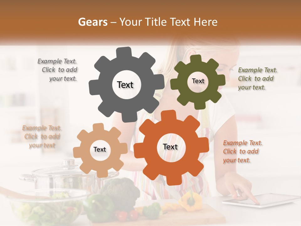 Meal Smile Food PowerPoint Template